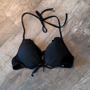 Victoria's Secret Push-Up Black Bikini Top